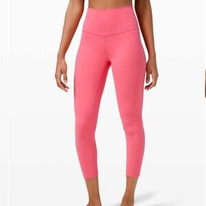 Lululemon Align Pant 25” in Guava Pink - Size 4
